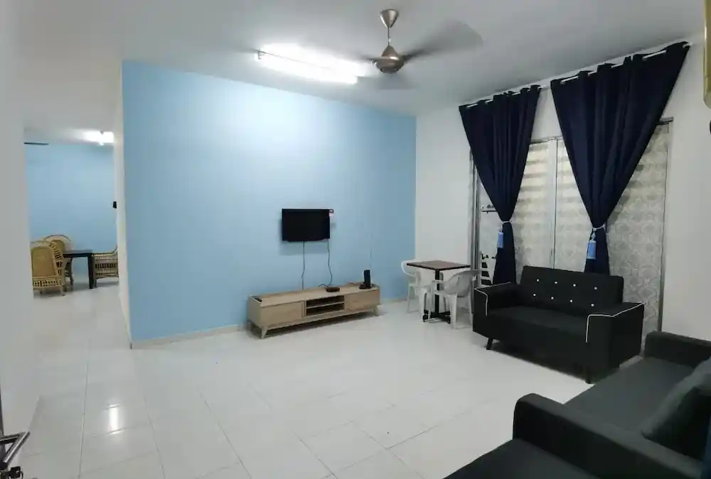 ruang tamu homestay kuantan kotasas type h